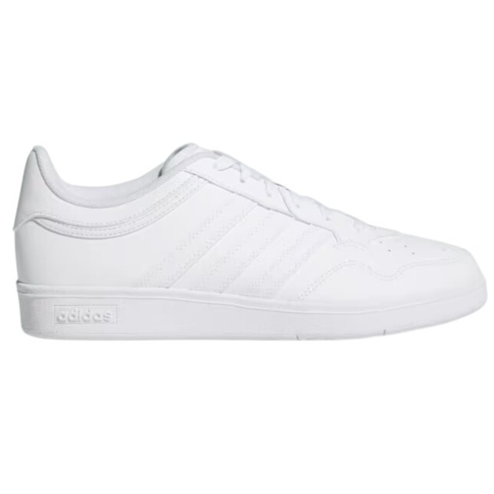 Adidas Hoops 4.0 White Low Top Sneakers Casual Comfort Athletic Size 9.5M-10.5W